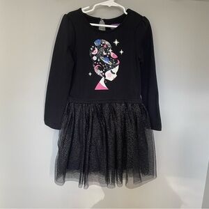 Shrinking Violet Black Celestial Dress Tulle Skirt Girls Size 6 Whismygoth